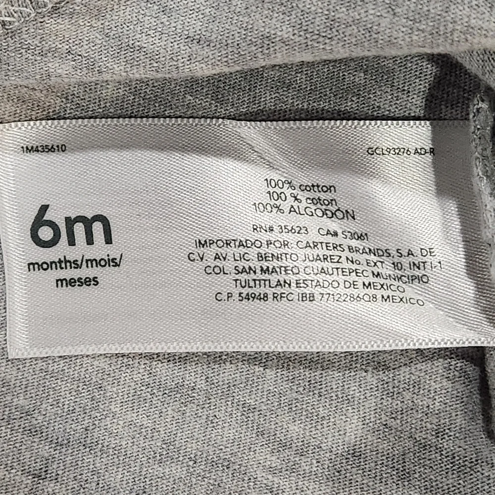 Carter's Dino Camo 3pc Set, 2 Long Sleeve Bodysuits and Camo Jogger Pants Size6M